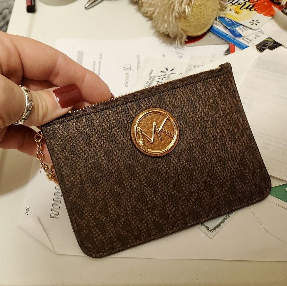 Michael Kors  Credit card holder and coins